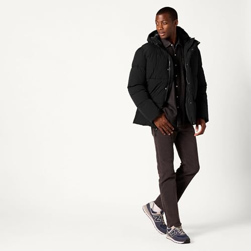 Image of Amazon Essentials Mens Mid-Length Hooded Puffer Coat (Available in Big & Tall)