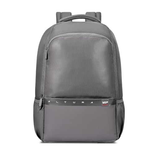 Image of VIP VOGUE 17 Inch Compatible Laptop Backpack 27L + 5L Expandable | Water-Resistant with 3 Compartments | Padded Laptop Sleeve, Side Bottle Pocket | Office & Travel Backpack for Men & Women