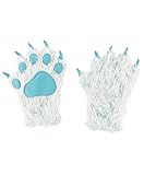 Lazy One Animal Paw Mittens for Adults and Kids, Costumes, Mythical Creature, Costumes (Yeti Mitt,...
