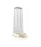  PCMOVILES 4 BEBEDEROS Cuadrados para Canarios PERIQUITOS Y Otros PEQUEÑOS PAJAROS DE 100 ML 13CM