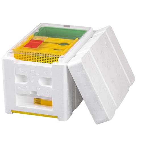 ZffXH Beekeeping Queen Breeding Rearing Single Polystyrene Mating Nucs Hive Equipment...