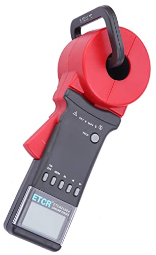 Etcr Etcr2100+ Digital Clamp Ground Earth Resistance Meter Tester 0.01-1200Ω #TOP4