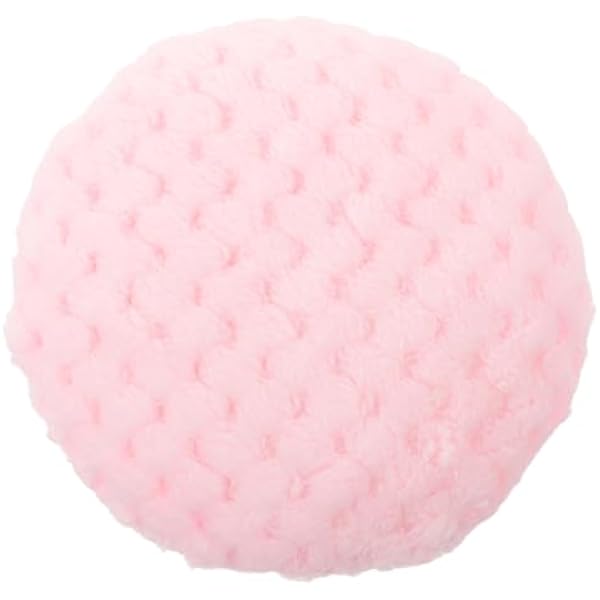 Bardzo duży puszek do makijażu - miękki pluszowy aplikator do twarzy i ciała, sypki puder - 15 cm/6 cali, zmywalny, duży, okrągły puszek do makijażu