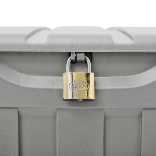 Miniatura 5 de Thinia Home Arcón Exterior De Resina Para Jardín, Terraza O Balcón Baúl Impermeable Para Objetos Y Juguetes 340 Litros 118x53x57cm