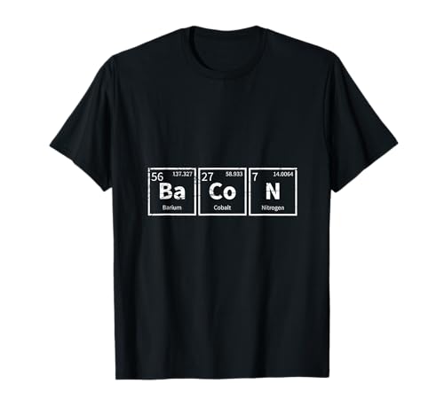 Bacon Química Camiseta
