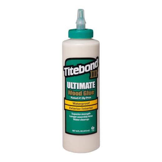 Titebond 141/4 Ultimate Holzleim (473 ml) für den Innen- und Außenbereich, höchste Festigkeit, beste Verarbeitbarkeit, wasserfest, 1 Stück, ZL-141/4