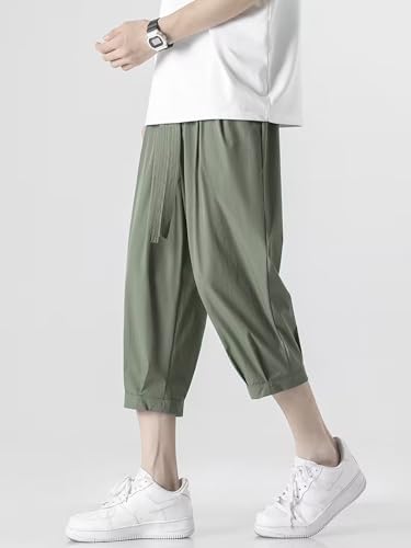 Image of Lymio Men Shorts || Three Quarter Pant for Men || 3 /4 Casual Cotton Shorts (Short-46-49)