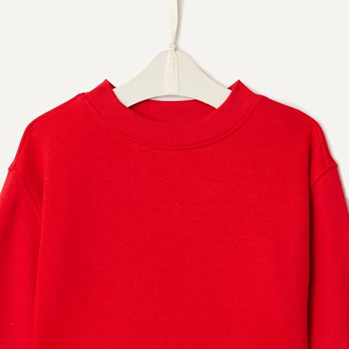 Image of Amazon Essentials x Sofia Grainge Toddlers and Baby Girls' French Terry Sweatshirt Pant and Top Set