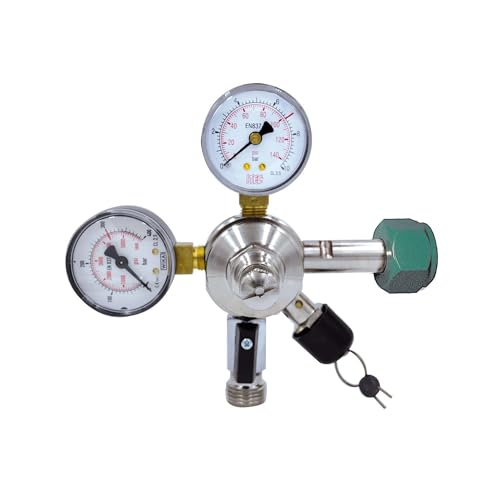 Druckminderer Stickstoff (N2), 1-leitig, Ausführung:3 bar