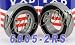 2 Bearing 6005-2RS 25x47x12 Sealed Ball Bearings