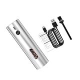 Schnelles Mahlen, elektrische Pfeffer- und Salzmühle, wiederaufladbar, verstellbar, grobe bis feine Einstellung, Küche, essentielle Mühle, elektrisch, wiederaufladbar, Pfeffermühle