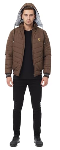 Image of Quark Export Quality Reversible Puffer Jacket in GLD Material best for Winterwear /Hiking /Biking /Camping /Mountaineering /Racing /Climbing /Tracking(Control Temperature up to 3 Degree Celsius.)(3C)