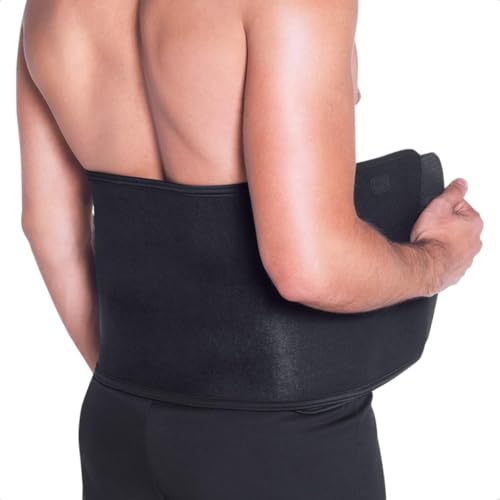Cinta Abdominal Térmica Masculina Corrigir Postura Trabalho Faixa de Compressão Abdômen Modeladora C