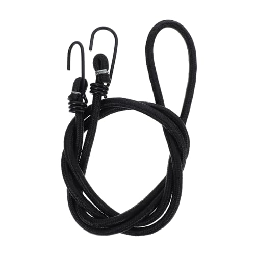 HEMOTON Bicycle Luggage Rope Elastic Bungee Straps for Outdoor Rubber Straps Hooks