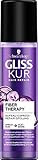 gliss kur verführerisch lang Langanhaltender Schutz vor zukünftigen Haarschäden*. *Nach Systemanwendung bis zu 24 Haarwäschen
