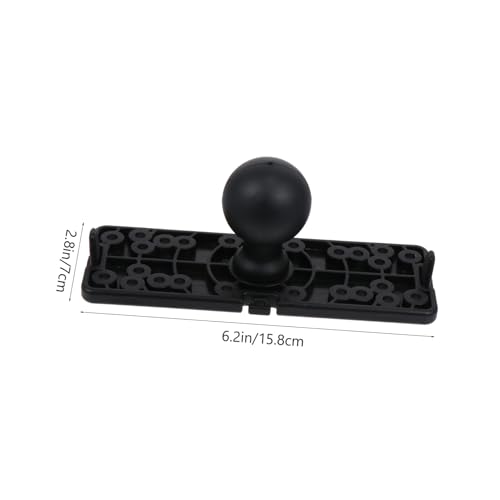Support de détecteur de poisson VILLCASE en nylon noir pour canoë