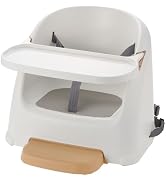 リッチェル(Richell) ベビーチェア フィージーR ホワイト 6カ月～3才頃 ローチェア 椅子 子供 食事 テーブル 取り外し可