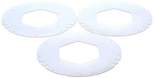 San Jamar XC2422L Gasket for San Jamar 2410C, C2410C, and C241OC18 In-Counter Cup Dispensers, Large (Pack of 3) #1