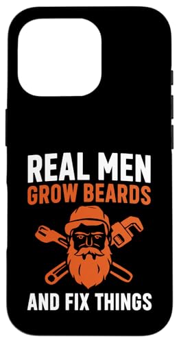 Real Men Grow Beards And Fix Things �E �X�}�z�P�[�X iPhone 16 Pro �p