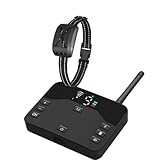 Collier Chien Anti Fugue Télécommande sans Fil pour Chien Clôture électronique pour Chien Collier électrique Chien Collier Rappel,Clôture électronique pour animaux de compagnie, télécommande intellige