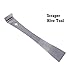 NAVADEAL Set of 6 Beekeeping Tools Kit - Hive Smoker, Scraper, Brush, Feeder, Fork, Frame Grip