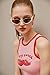 FEISEDY Fashion Small Cat Eye Sunglasses for Women Retro Trendy Cool Sun Glasses B2864