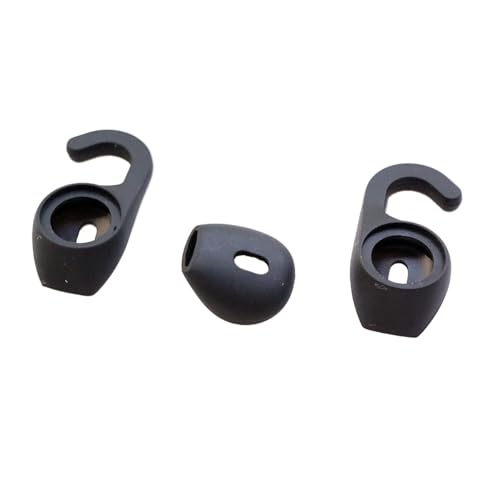 V-MOTA イヤーゲルイヤーループチップ、対応 Jabra Stealth UCおよびTalk 45 Bluetoothヘッドセット用シリコンスリーブ（1セット）（ブラック） 商品画像3