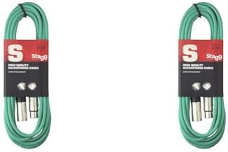 Stagg SMC6 BL 6m S-Series XLR to XLR Microphone Cable - Blue