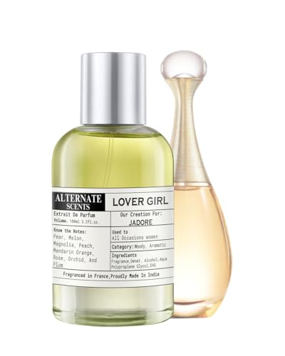 Image of Alternate Scents LOVER GIRL 100ml Long Lasting Perfume For Women |Strong& long Lasting with 30% Oil Concentration|Elegant Floral Perfume for Women| Fragrance From France | Made In India|