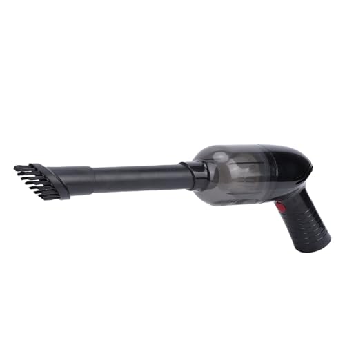 Denash Succión 9000Pa, Potencia 120W, Aspiradora de Mano Recargable, Liviana, Compacta e Inalámbrica, Batería de 1500mAh, para Coche, Hogar, Oficina, con Luz LED y Boquillas Múltiples
