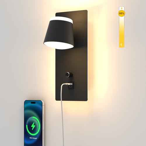 Aplique con LED regulable de 1280 Lm y 3000K para iluminación de hoteles