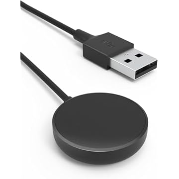 Sinoacc Carregador para Samsung Galaxy Watch 7/Ultra/6/6 Classic/5/5 Pro/4/4 Classic/3/Active 2/Active 1 Galaxy Watch, Cabo de carregamento magnético sem fio USB de 3,3 m