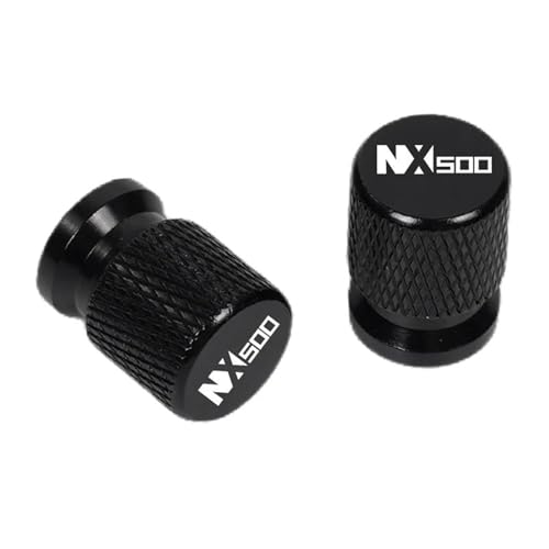 Tapa de válvula de motocicleta NX 500 accesorios aluminio gris CNC 3