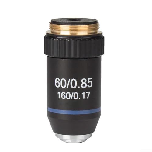 Obiettivo acromatico ad ingrandimento 195 per microscopi biologici 20 filettatura da 2 mm con immersione in olio per una maggiore luminosità 60X alto