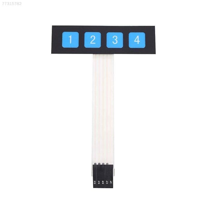 Amazon.in: Buy Mifra Electronics | 1×4 Key Matrix Membrane Switch ...