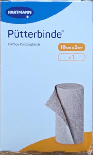 Putterbinde bandage 10 cm x 5 m pour soulager vos jambes lourdes