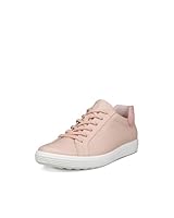 ECCO Women's Soft 7 Easy Slip Leather Sneaker, Rose Dust/Old Rose, EU 39/US 8-8.5