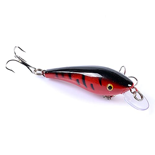 Leurre De Pêche Vintage Creek Chub - Crankbait Blessé - Fabriqué Aux USA