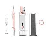 Lápiz de limpieza plegable innovador: es muy conveniente y rápido para limpiar la suciedad pegajosa y dura entre grietas y agujeros en los auriculares, teléfonos inteligentes, tabletas, ordenadores portátiles, teclados, etc., si tienen lápices de limpieza de silicona y spray de solución de limpieza, aerosol, aerosol, aerosol, aerosol, aerosol, aerosol, aerosol, aerosol, aerosol, espray, pinzas de plástico, oculto. ¡El efecto de limpieza es mejor!