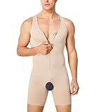 TAILONG Mens Bodysuit Shapewear for Tummy Control Gynecomastia Compression Shirts Full Body Shapewear Fajas...