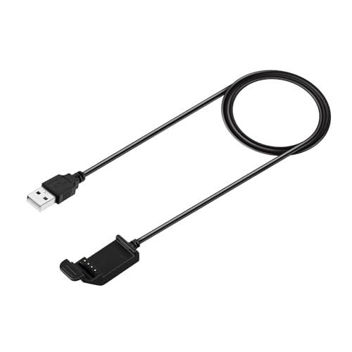 Charging Cable Black USB Charging Replacement Cable for Garmin Edge 20/25 GPS Bike Cycling Computer Accessory