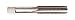 Hand Tap, Plug, 1-8, Uncoated, 4 Flt