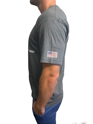 Made in The USA - C8 Corvette Crossed Flags Tee - Officially Licensed Chevrolet T-Shirt3