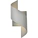 Living District Raine Integrated LED Wall Sconce in Silver