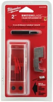 Milwaukee 48-25-5235 2-Inch Switchblade 3 Blade Replacement Kit