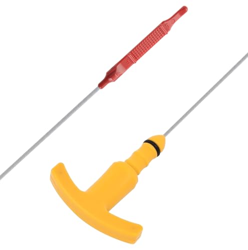 Image of 26611-2E021 Engine Oil Dipstick Indicator, Compatible with Hyundai Elantra Sonata Tucson Kia Forte Forte5 Forte Koup Optima Soul Engine Oil Fluid Level Dip Stick