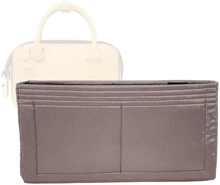 Zoomoni Silky Purse Organizer for Delvaux Cool Box Nano (Handmade/4 Color Options) [Silky Satin, Silk Liner, Insert, Shaper] image 2