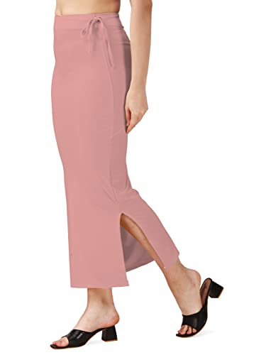 Image of Mehrang Microfiber Saree Shapewear Petticoat for Women, Cotton Blended Shape Wear Dress for Saree