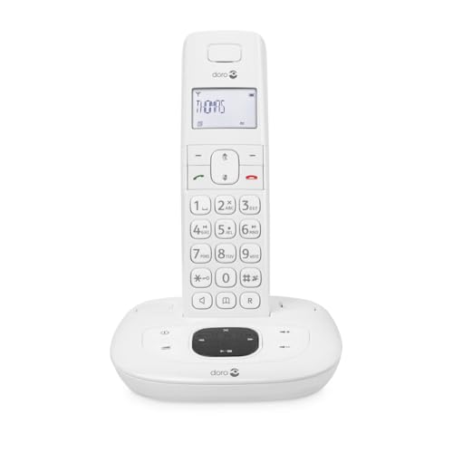 Doro Comfort 1015 - Telefono fisso con filo colore: bianco