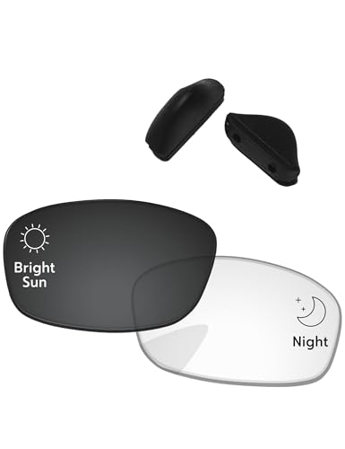 Image of Replacement Lenses & Nose Pads for Oakley Fives Squared(4+1) OO9238 54mm - Precise Fit, UV Block, Impact Resistant
